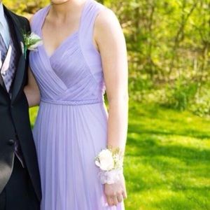 Lavender prom dress